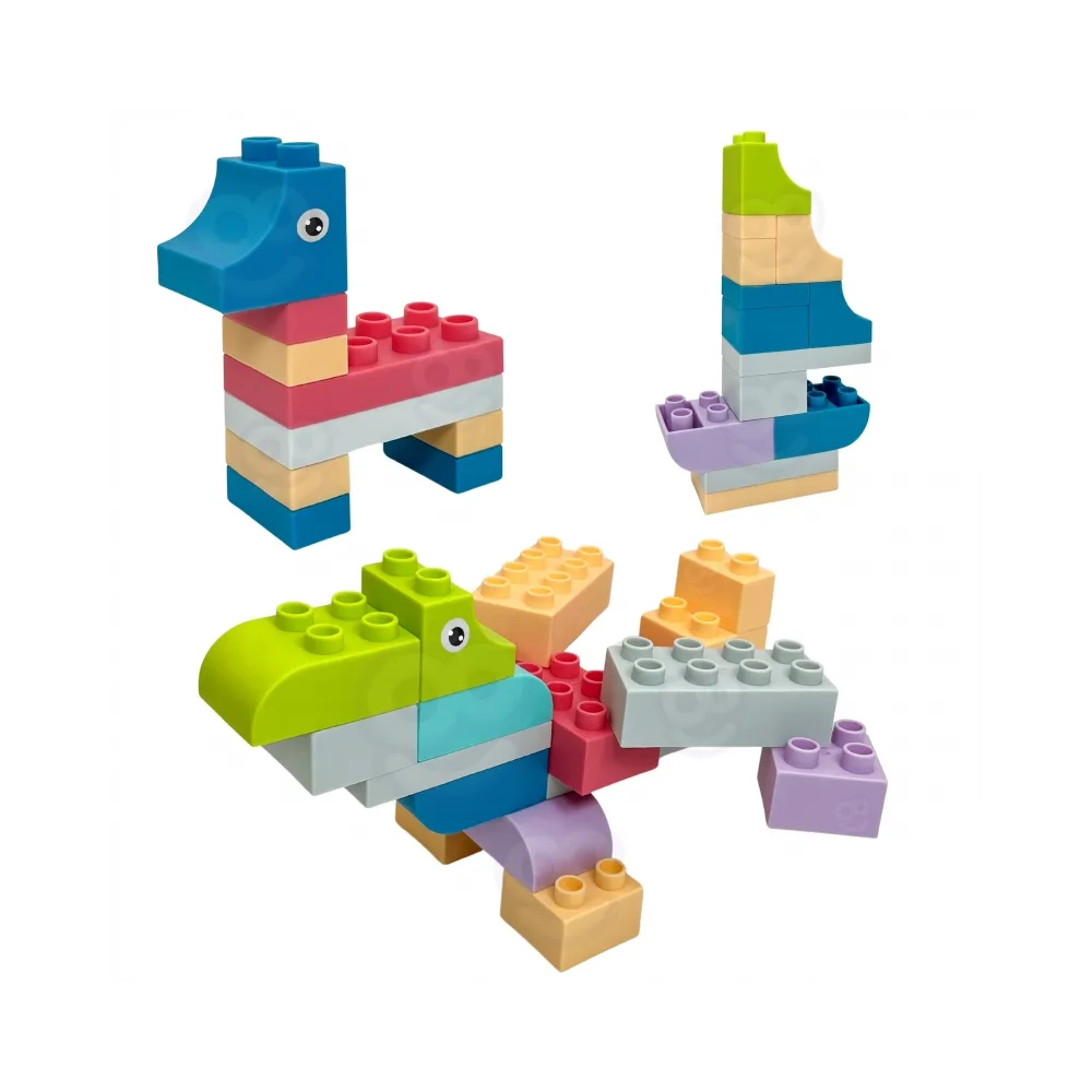 WOOPIE Klocki Soft Blocks Zestaw 99 Elementów w Pudełku