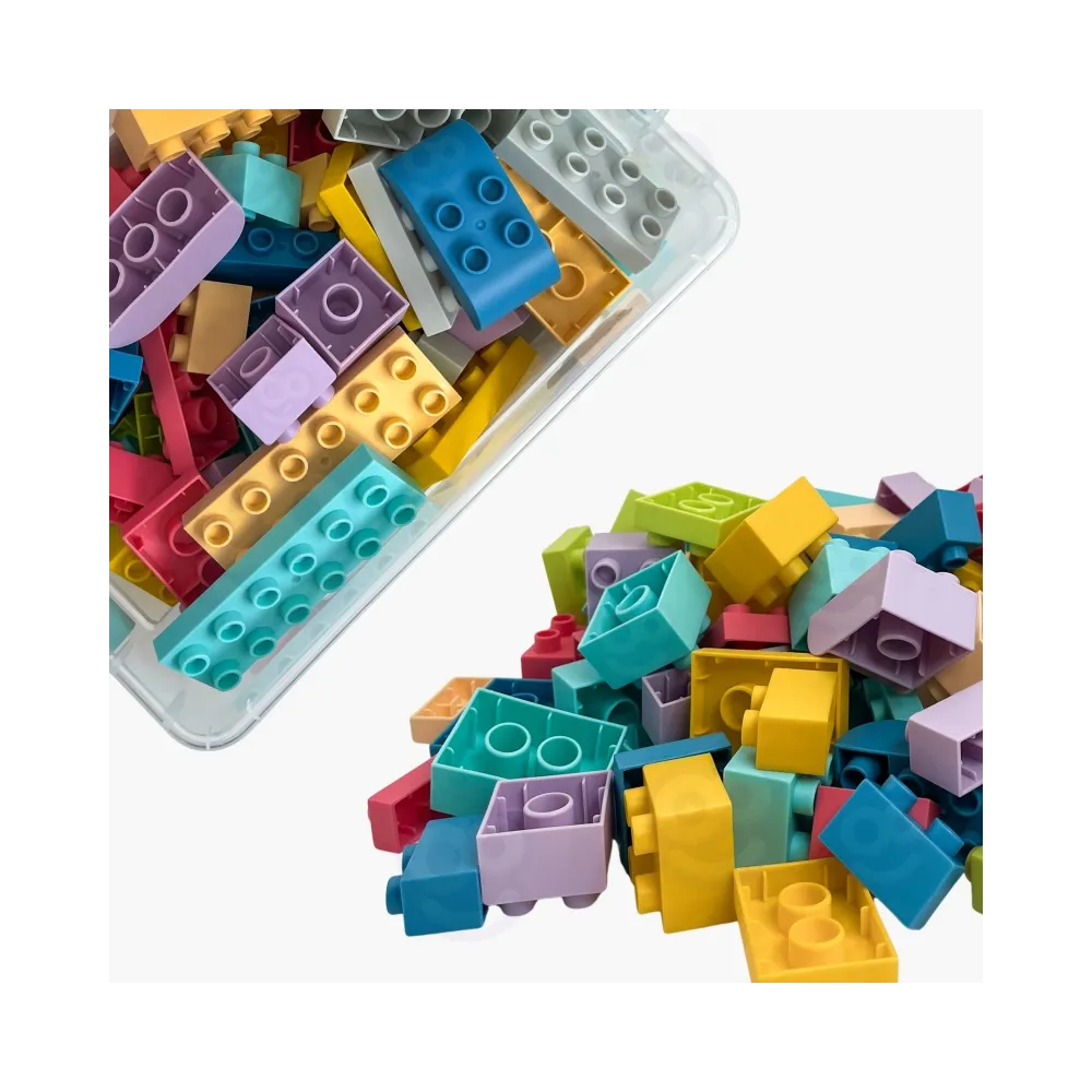 WOOPIE Klocki Soft Blocks Zestaw 99 Elementów w Pudełku