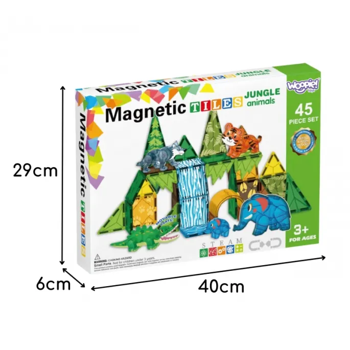 Edukacyjne klocki dla dzieci od 3 roku życia