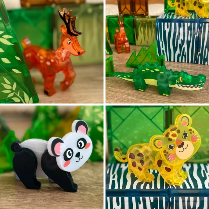 Magnetyczne klocki rozwijające wyobraźnię dzieci