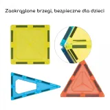 WOOPIE Magnetyczne Klocki Konstrukcyjne 7,5 cm Parking 112 el