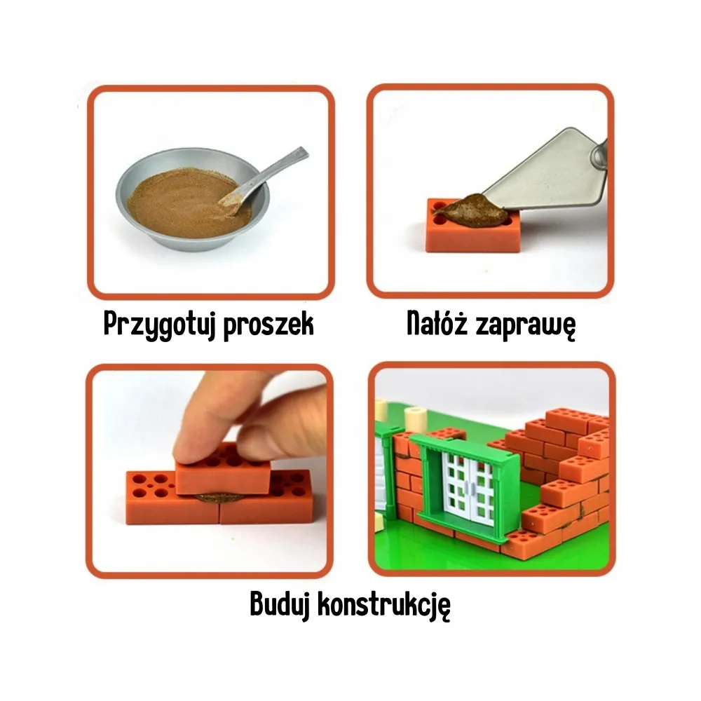 Willa do budowania z cegiełek Woopie