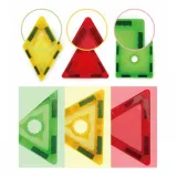 WOOPIE Klocki Magnetyczne 3D Edukacyjne Panele Dla Dzieci