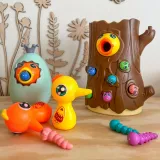 WOOPIE Gra Zręcznościowa Złap Robaczka + Skarbonka Wańka Wstańka Jajko