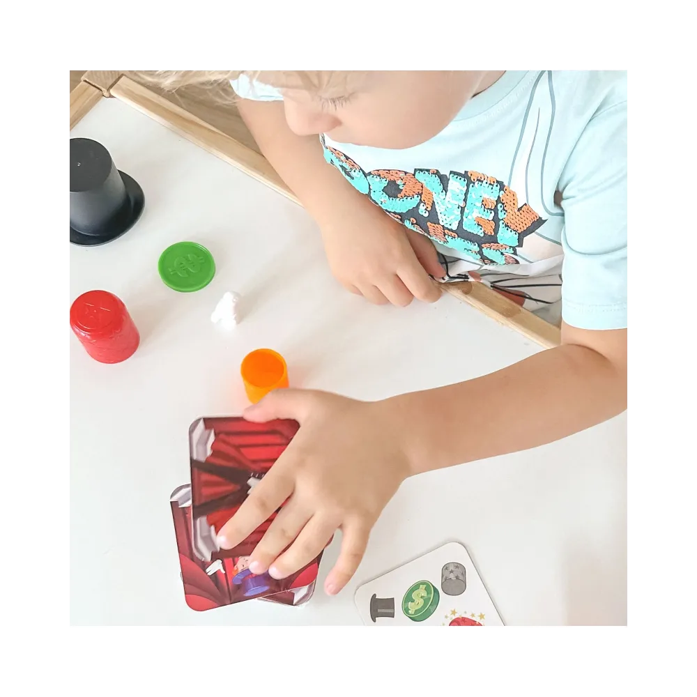 WOOPIE Gra sztuczki Magiczne z Kapeluszem Mały Magik 4+