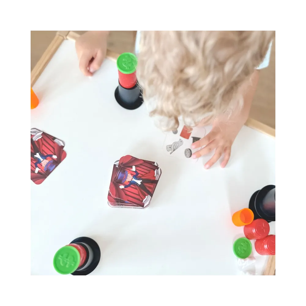 WOOPIE Gra sztuczki Magiczne z Kapeluszem Mały Magik 4+