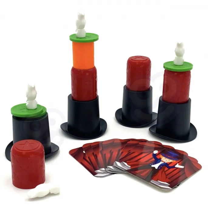 Kolorowe rekwizyty do wykonywania sztuczek