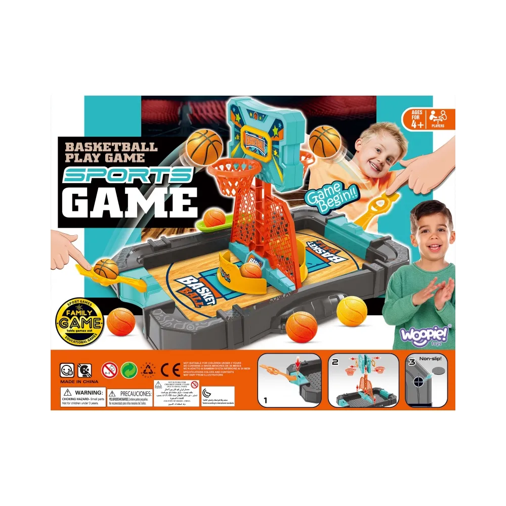WOOPIE Gra MINI Stół do Koszykówki 4+