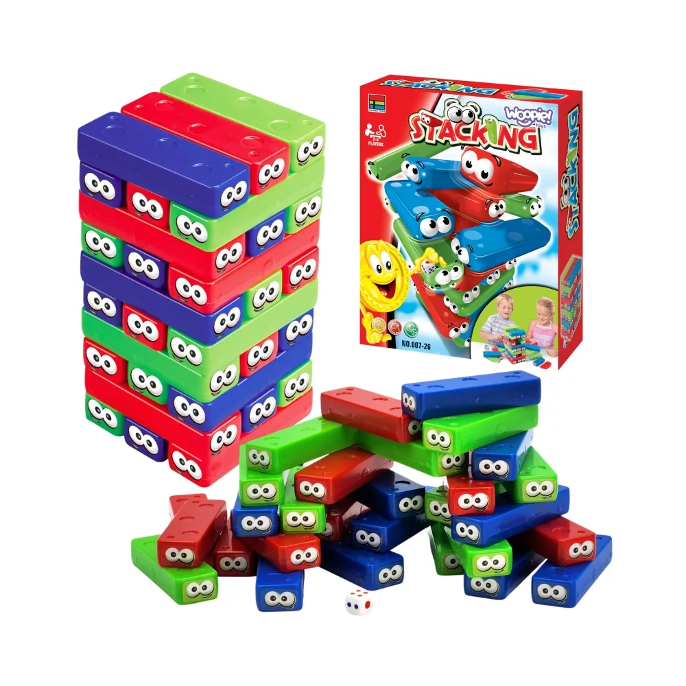 WOOPIE Układanka Chwiejąca Wieża Gra Zręcznościowa 4+