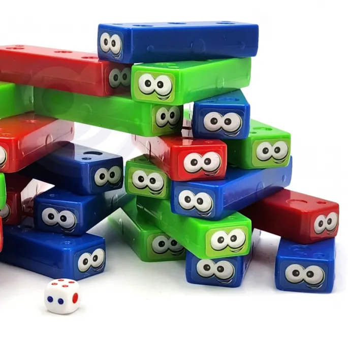 Kolorowa gra planszowa idealna na rodzinne wieczory