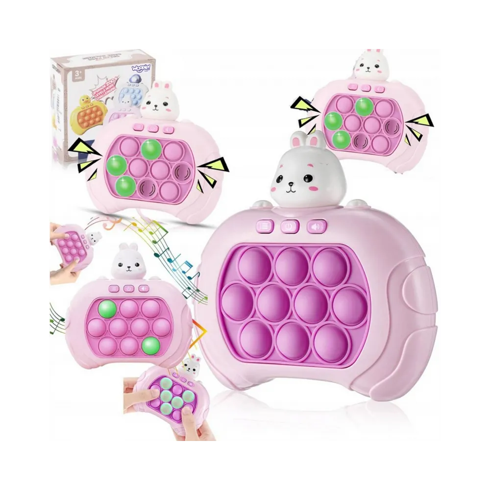 WOOPIE Gra POP IT Interaktywna Antystresowa Zręcznościowa Królik