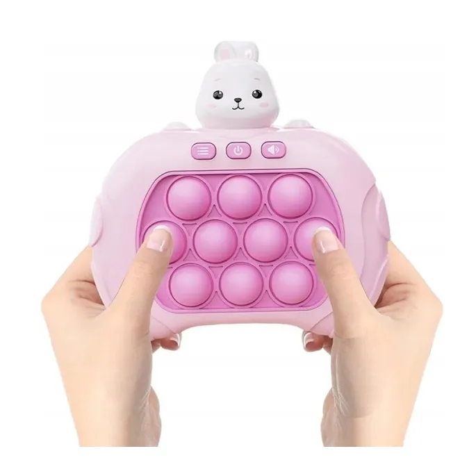 Antystresowa gra Pop It Królik rozwijająca umiejętności manualne.