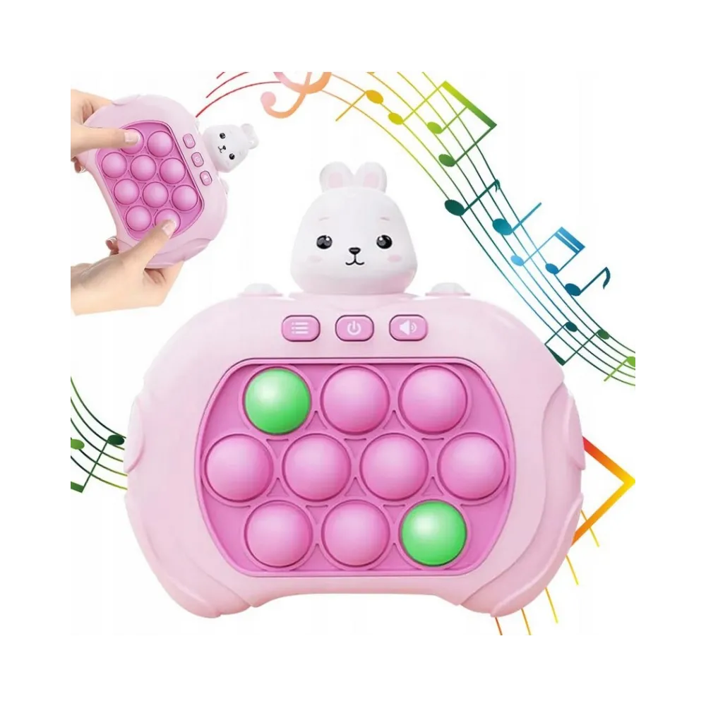 WOOPIE Gra POP IT Interaktywna Antystresowa Zręcznościowa Królik