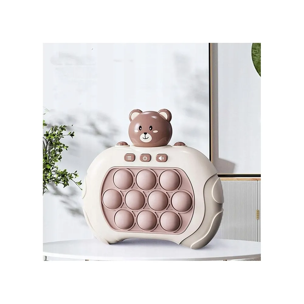 WOOPIE Gra POP IT Interaktywna Antystresowa Zręcznościowa Miś