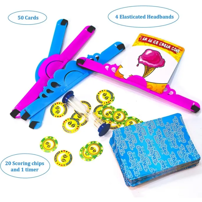 Zestaw do gry Kim jestem? dla dzieci od 3 roku życia.