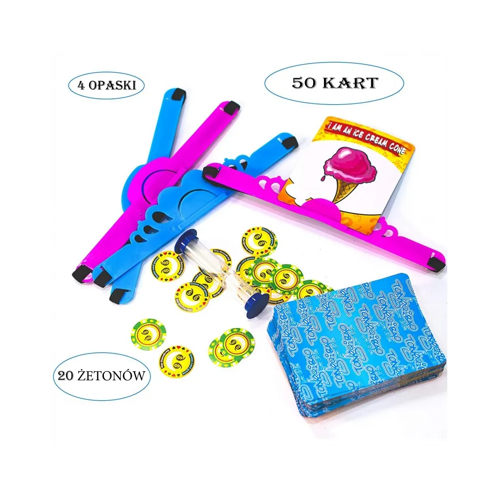 WOOPIE Kim jestem? Zgadnij Gra Rodzinna Rozrywkowa