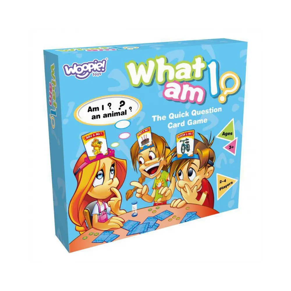 WOOPIE Kim jestem? Zgadnij Gra Rodzinna Rozrywkowa