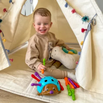 WOOPIE Gra Zręcznościowa Jeżyk Sorter Montessori Nauka Liczb i Kolorów 4w1