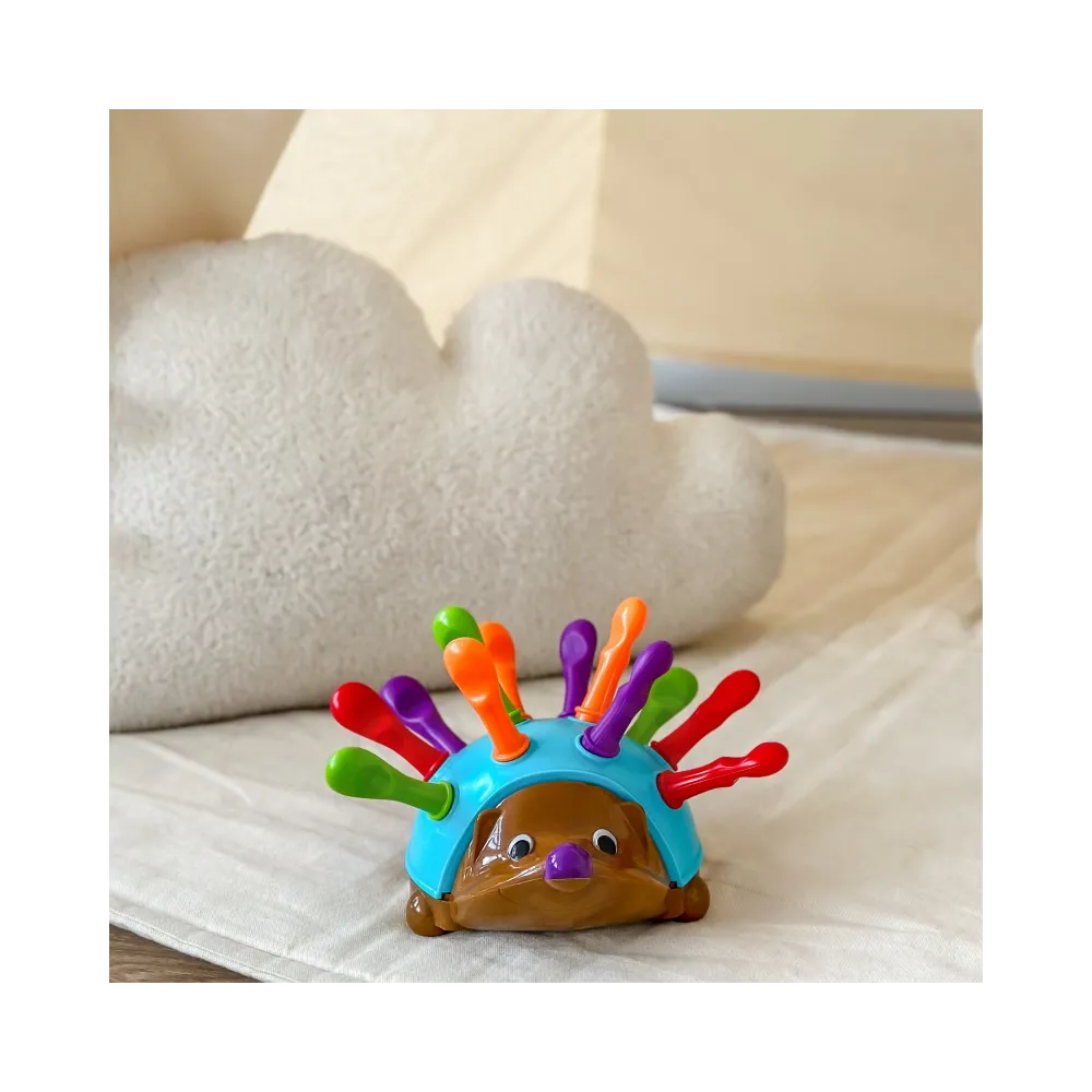 WOOPIE Gra Zręcznościowa Jeżyk Sorter Montessori Nauka Liczb i Kolorów 4w1