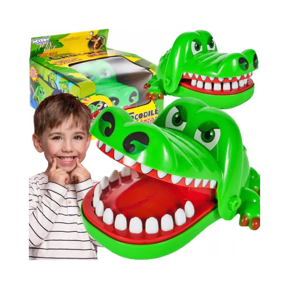 WOOPIE Gra Zręcznościowa Gryzący Krokodylek Chory Ząbek u Dentysty