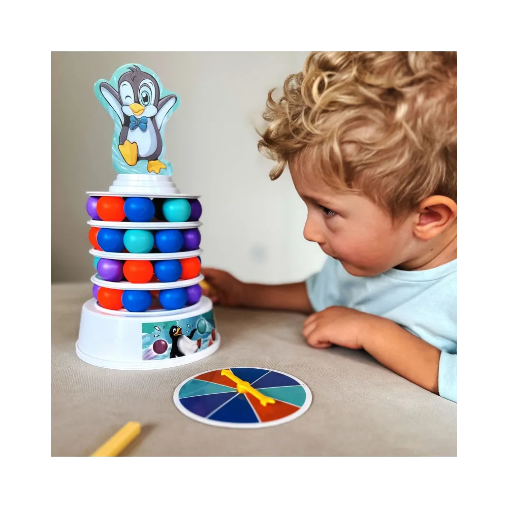 WOOPIE Gra Zręcznościowa Pingwin na Wieży