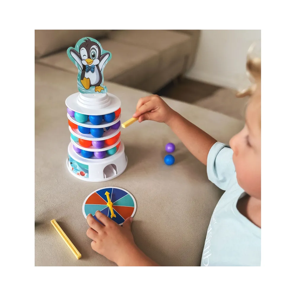 WOOPIE Gra Zręcznościowa Pingwin na Wieży