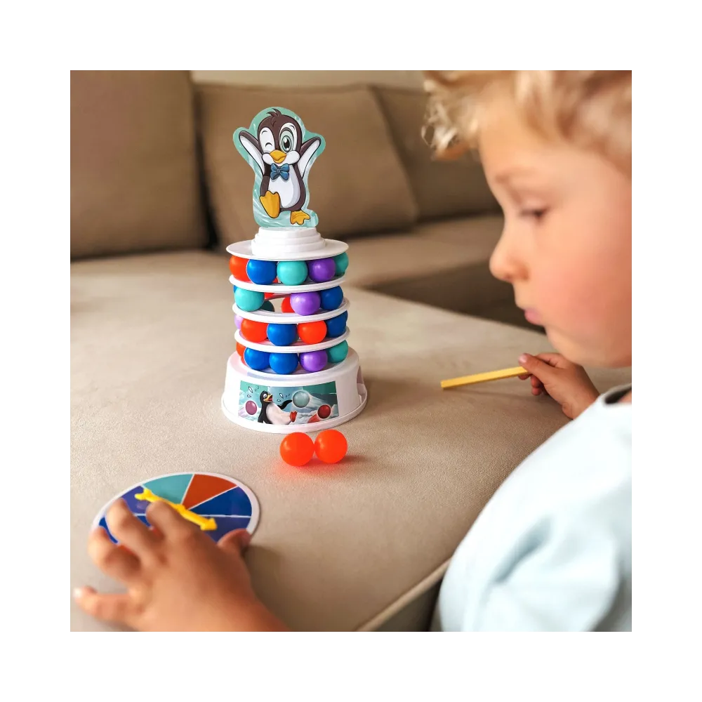 WOOPIE Gra Zręcznościowa Pingwin na Wieży