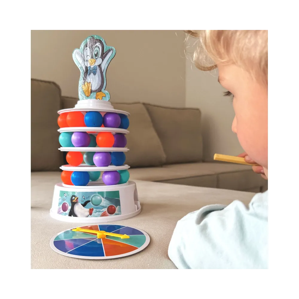 WOOPIE Gra Zręcznościowa Pingwin na Wieży