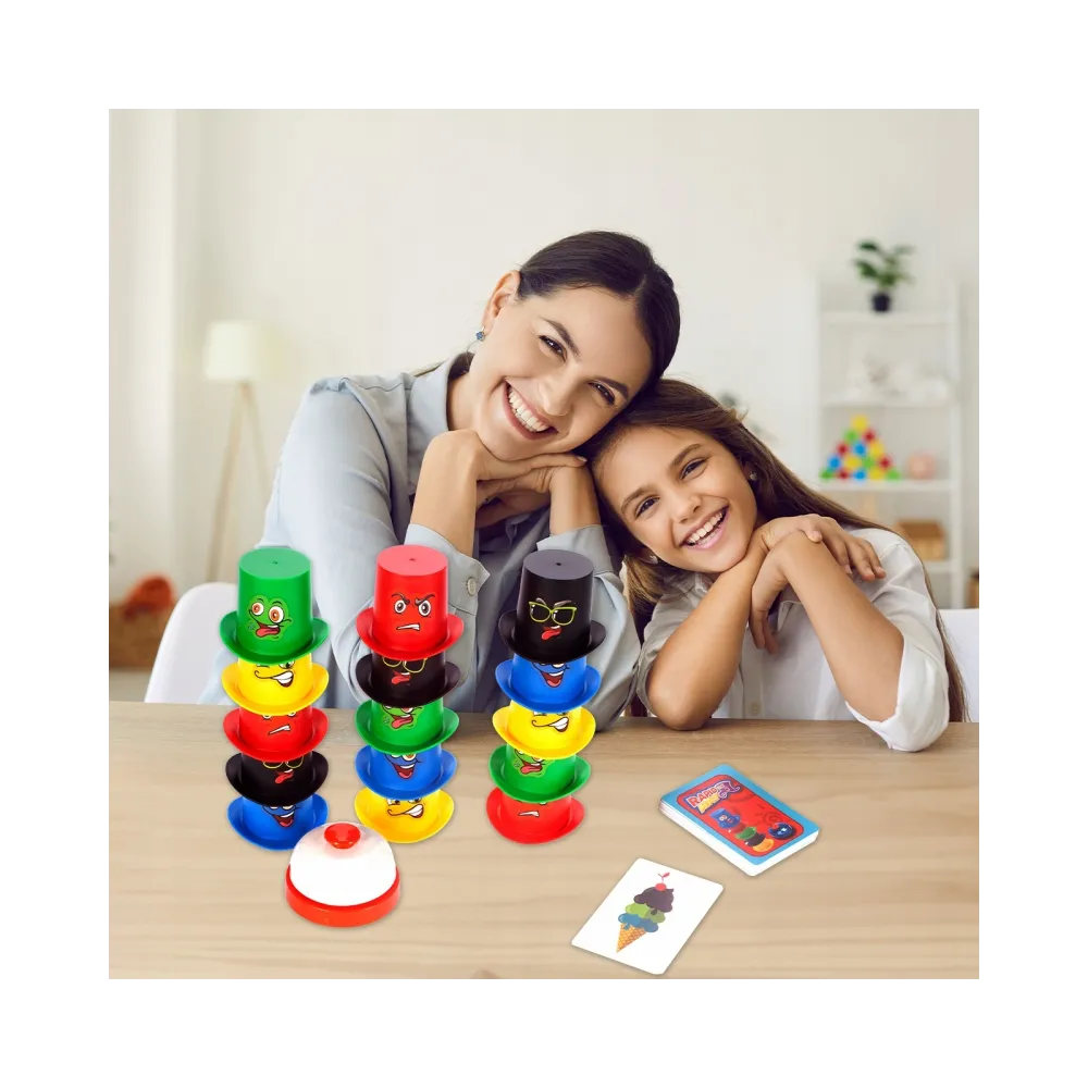 WOOPIE Gra Zręcznościowa Szybkie Kapelusze 4+