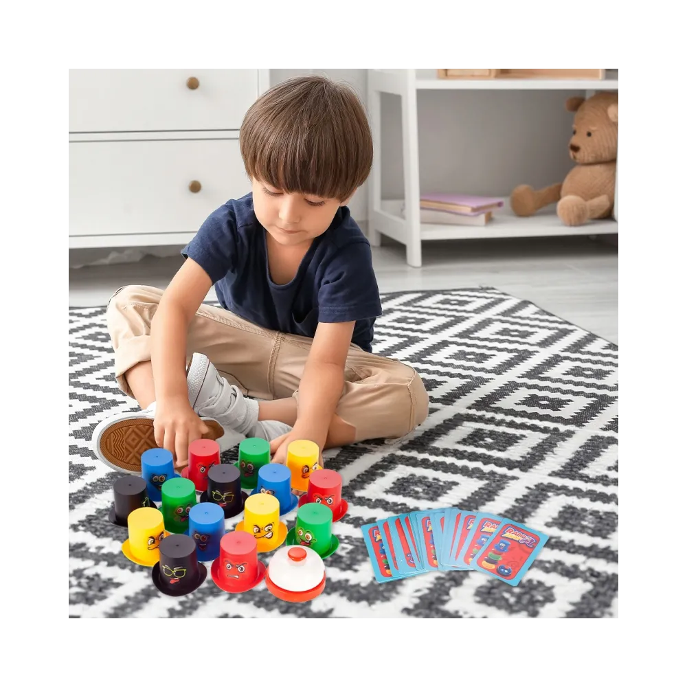 WOOPIE Gra Zręcznościowa Szybkie Kapelusze 4+