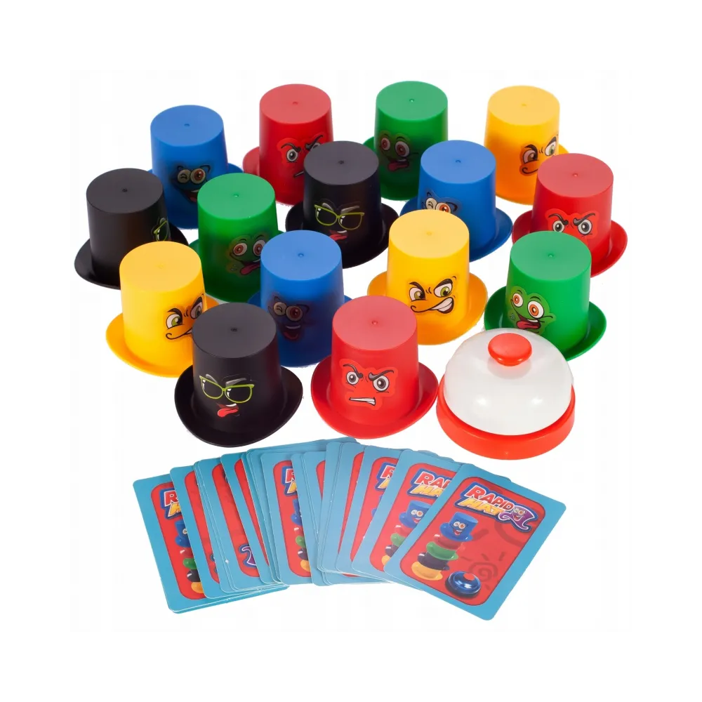 WOOPIE Gra Zręcznościowa Szybkie Kapelusze 4+