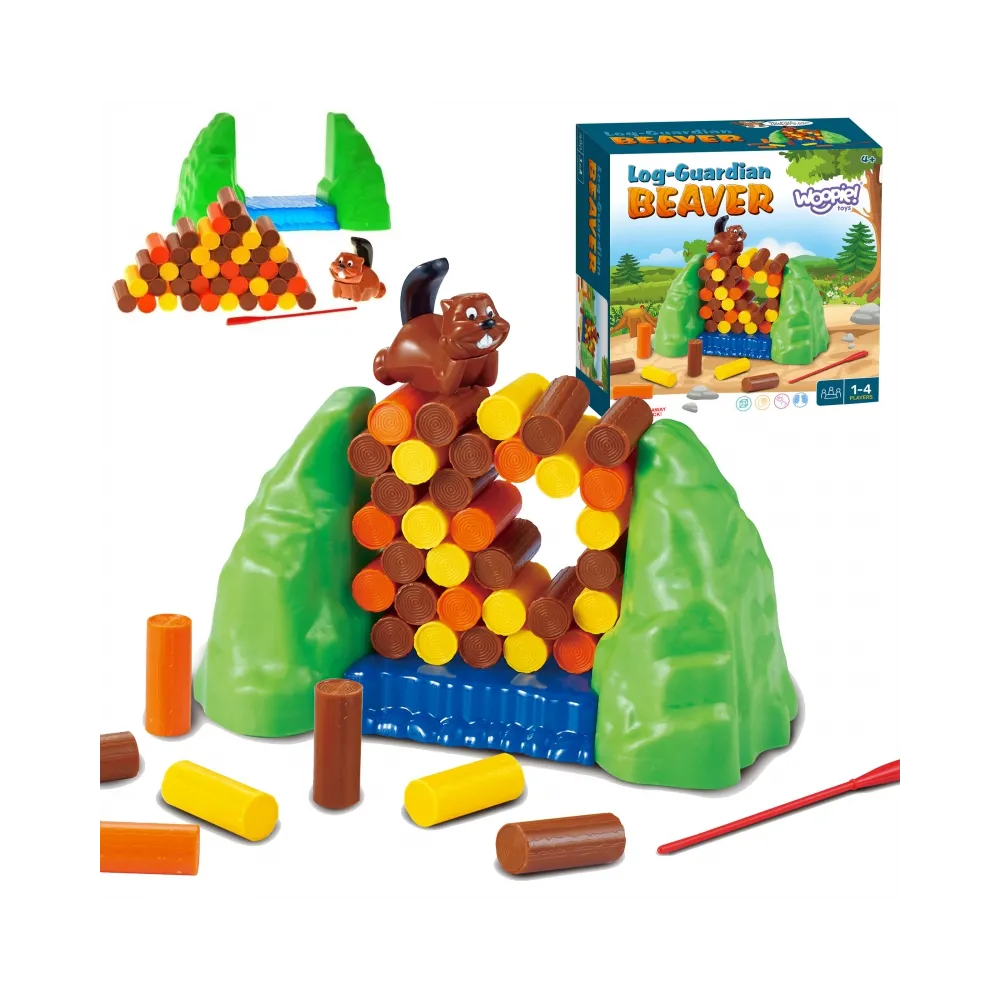 WOOPIE Gra Zręcznościowa Tama Spadający Bóbr
