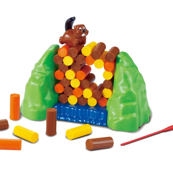 Bober budujący tamę - gra dla całej rodziny