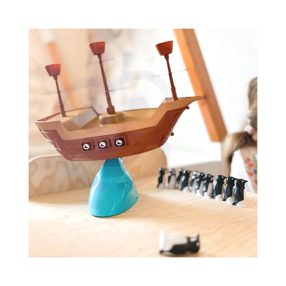 WOOPIE Gra Zręcznościowa Piracki Statek Pingwinów