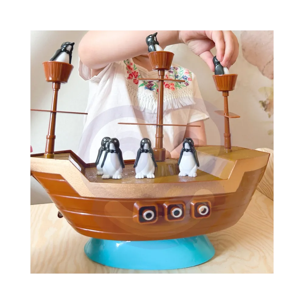 WOOPIE Gra Zręcznościowa Piracki Statek Pingwinów