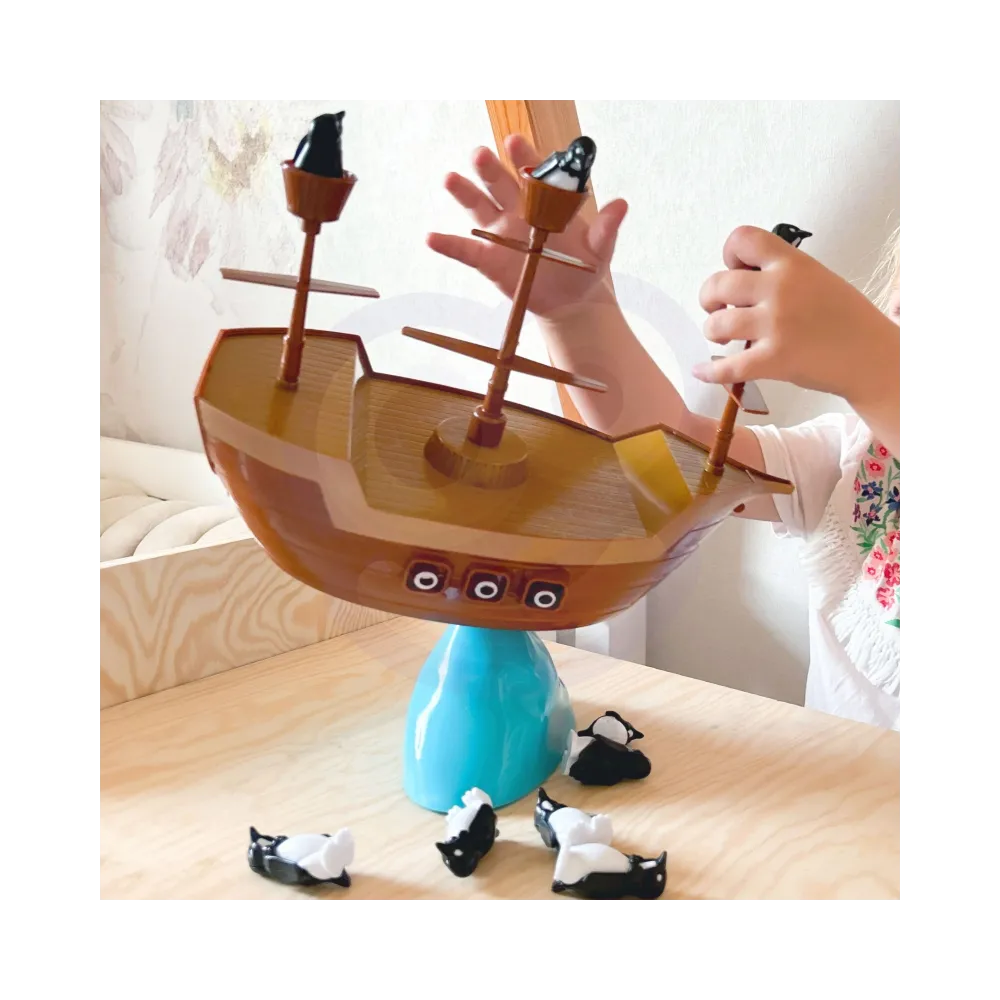 WOOPIE Gra Zręcznościowa Piracki Statek Pingwinów