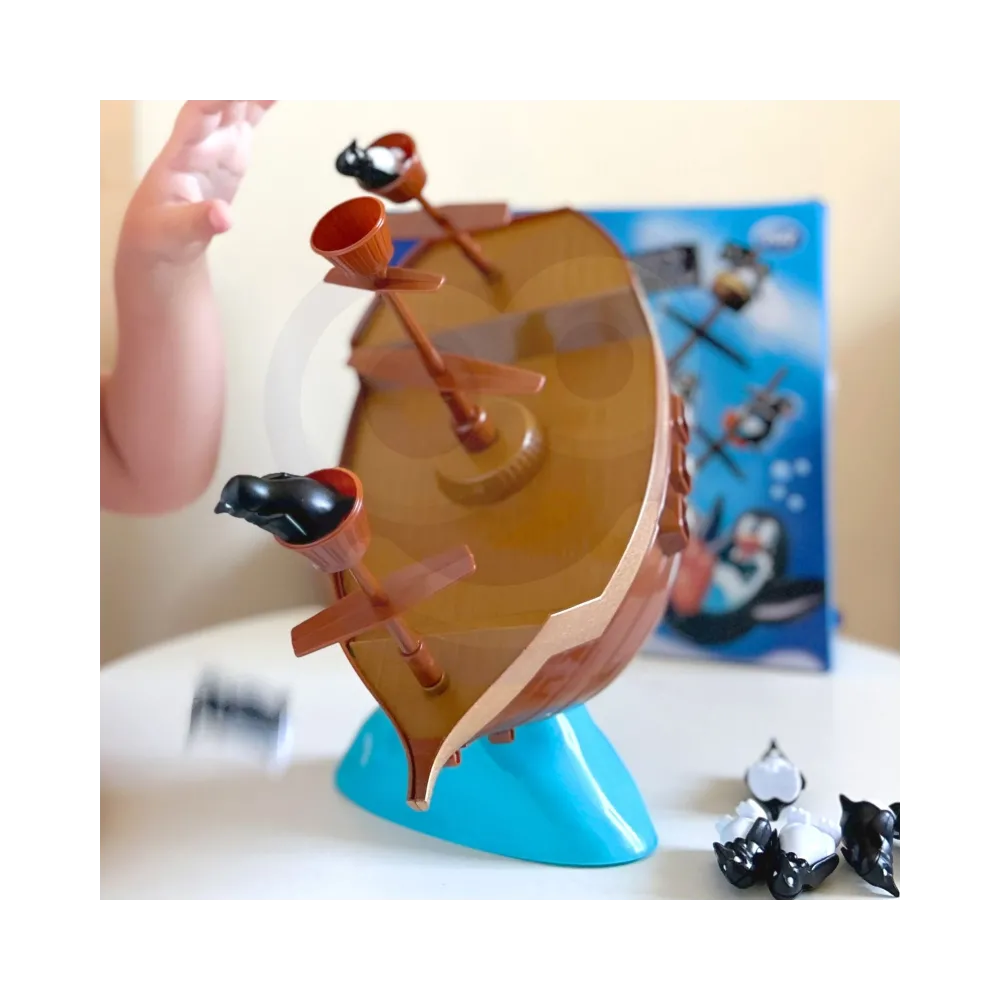 WOOPIE Gra Zręcznościowa Piracki Statek Pingwinów