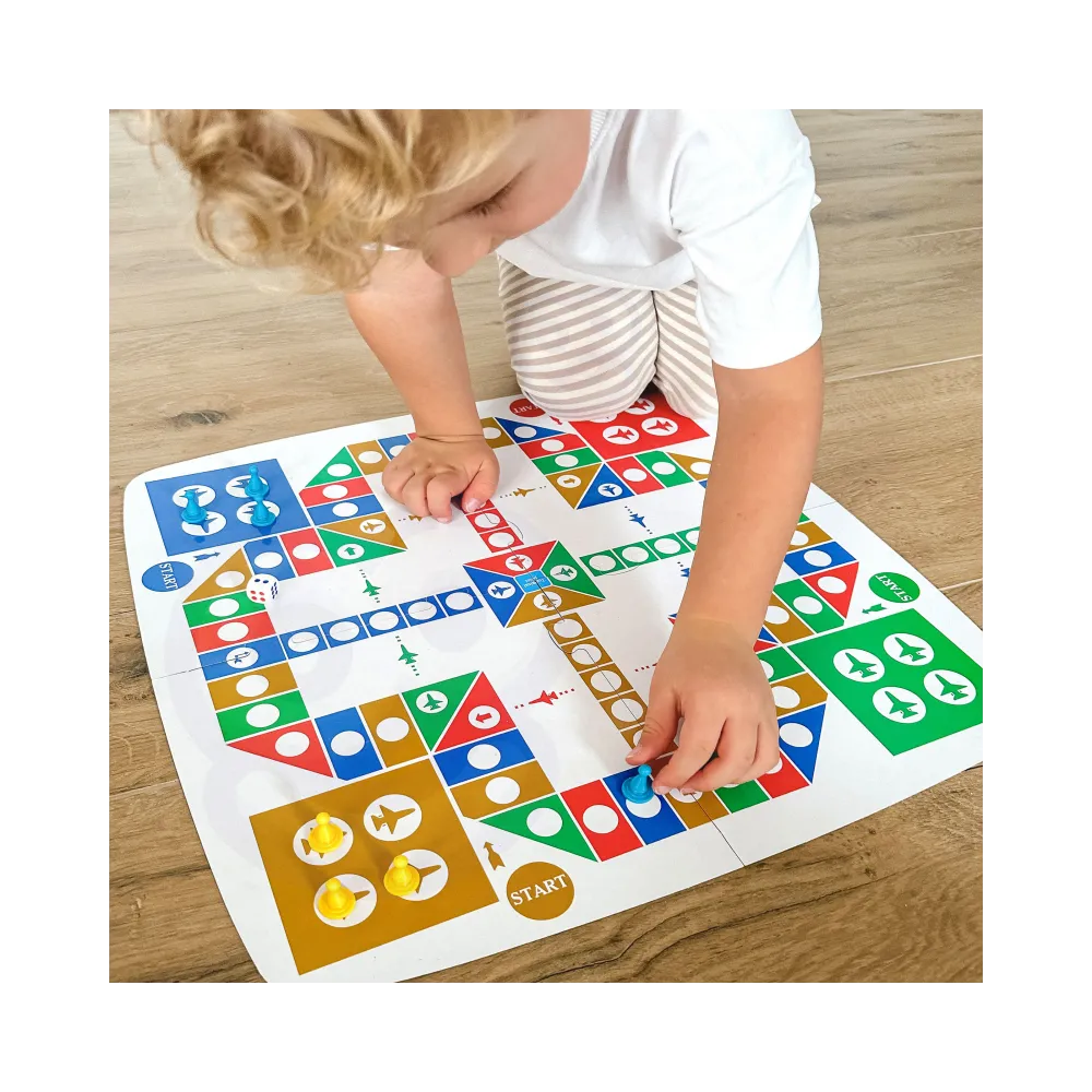 WOOPIE Gra Planszowa 2w1 Mały Detektyw + Chińczyk