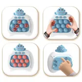 WOOPIE Gra POP IT Elektryczna Antystresowa Zręcznościowa Dinozaur Niebieski