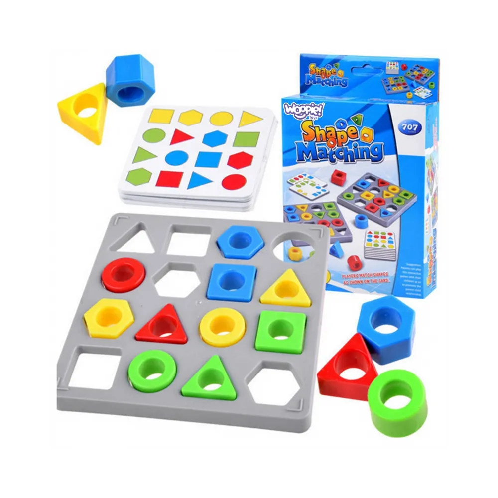 WOOPIE Gra Logiczna Dopasuj Kształty