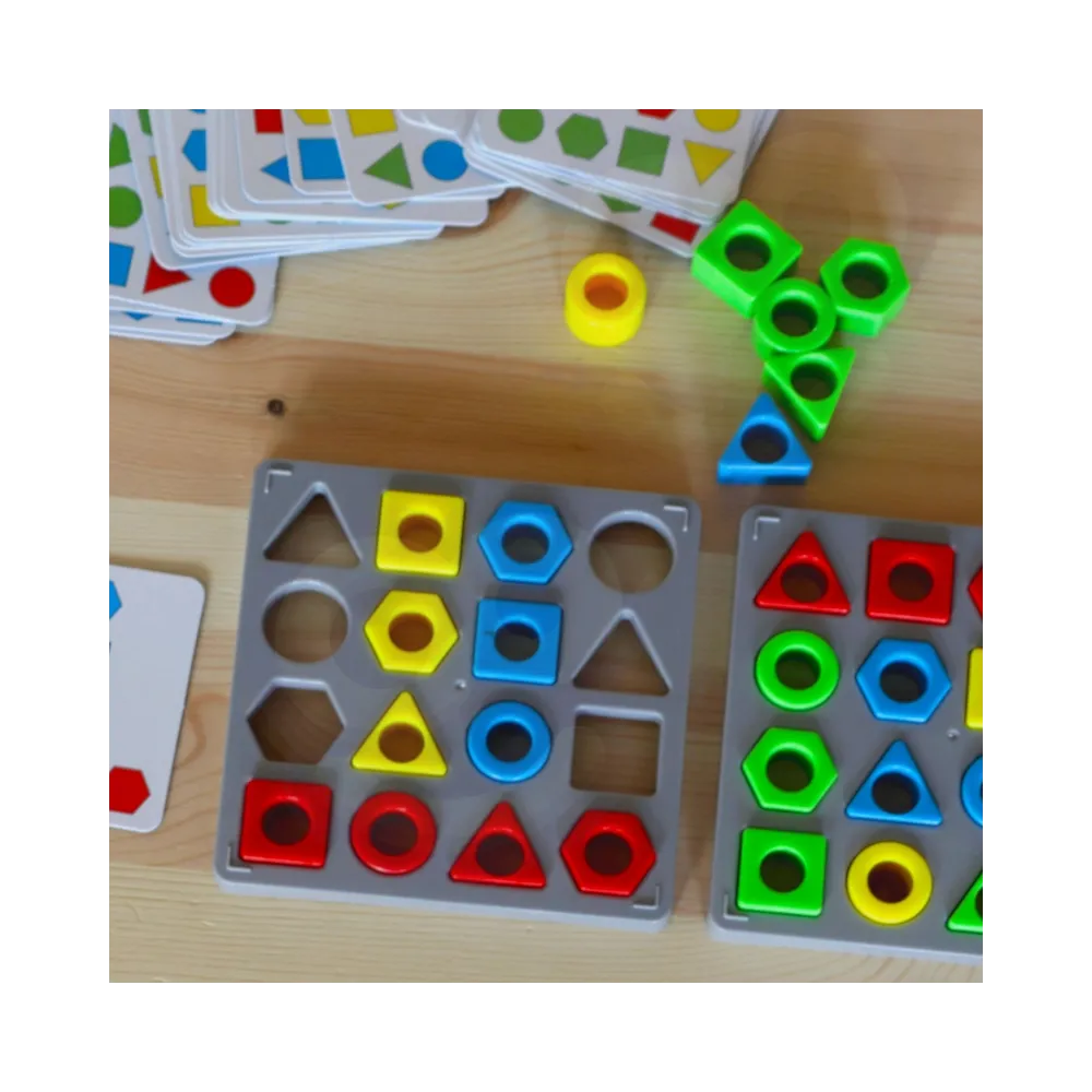 WOOPIE Gra Logiczna Dopasuj Kształty