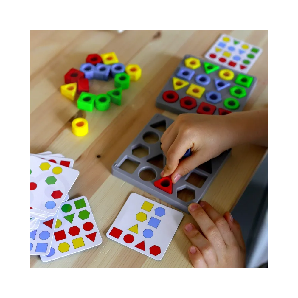 WOOPIE Gra Logiczna Dopasuj Kształty