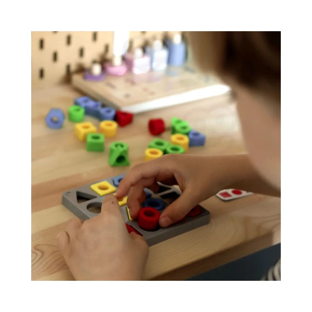 WOOPIE Gra Logiczna Dopasuj Kształty