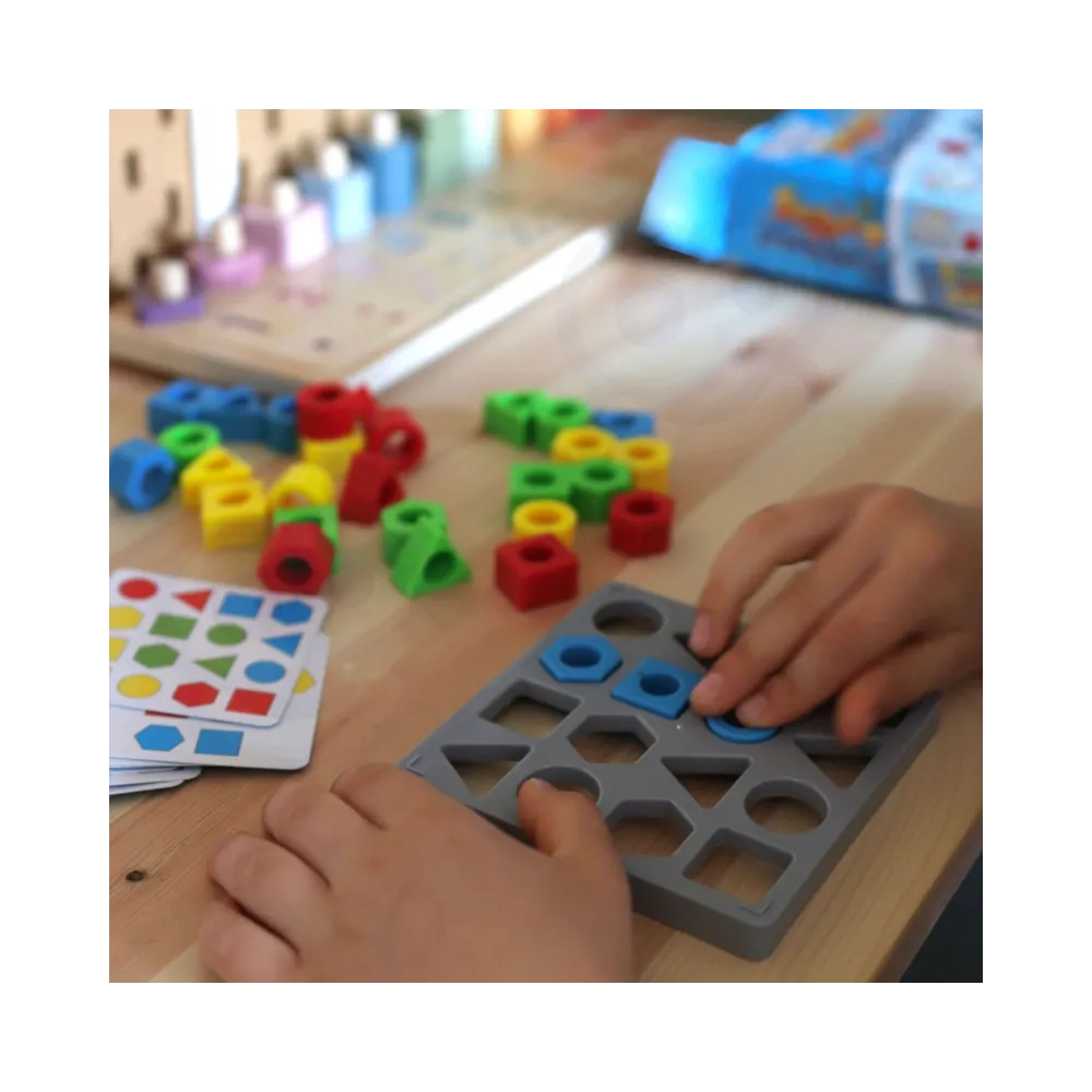 WOOPIE Gra Logiczna Dopasuj Kształty