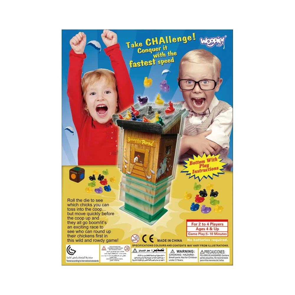 WOOPIE Gra Zręcznościowa Wybuchający Kurnik