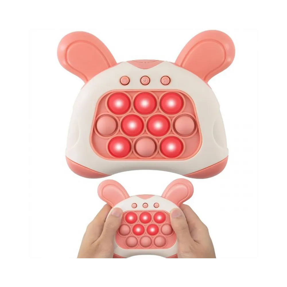 WOOPIE Gra POP IT Elektryczna Antystresowa Zręcznościowa Uszy Króliczka