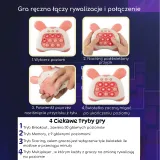 WOOPIE Gra POP IT Elektryczna Antystresowa Zręcznościowa Uszy Króliczka