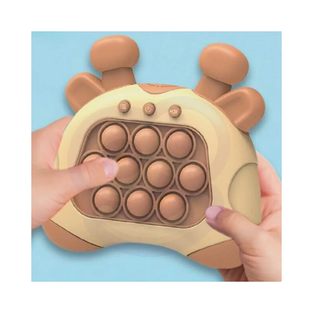 WOOPIE Gra POP IT Elektryczna Antystresowa Zręcznościowa Żyrafka