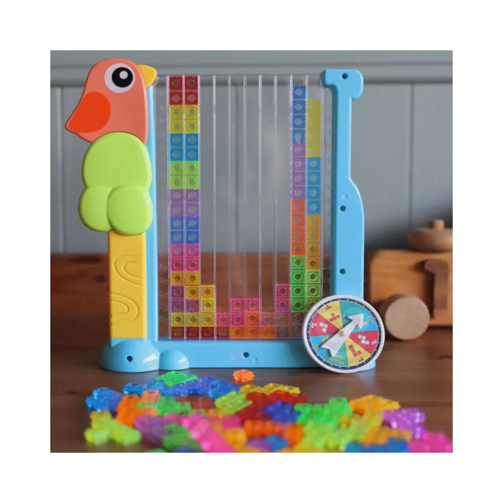 WOOPIE Gra Edukacyjna Tetris Kolorowe Klocki