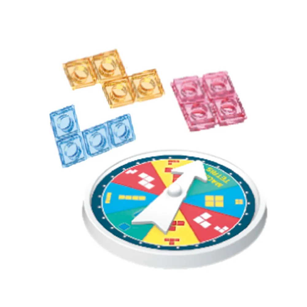 WOOPIE Gra Edukacyjna Tetris Kolorowe Klocki